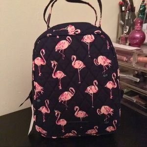 vera bradley flamingo lunch box